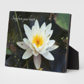 引用文感動的ズイーゼル付き卓上プレート フォトプラーク (側面)