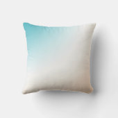 引用文感動的ズブルーブラウン赤面ハート クッション (裏面)