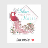 引用文感動的ビューティフルピーコック シール (シート)