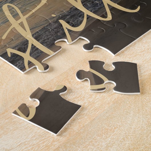 引用文感動的ビースティルサンライズビーチ ジグソーパズル (側面)