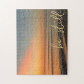 引用文感動的ビースティルサンライズビーチ ジグソーパズル (縦)