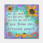 引用文感動的フローラかわいらし マグネット (正面)