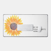 引用文感動的フローラの追加 デスクマット (キーボード&マウス)