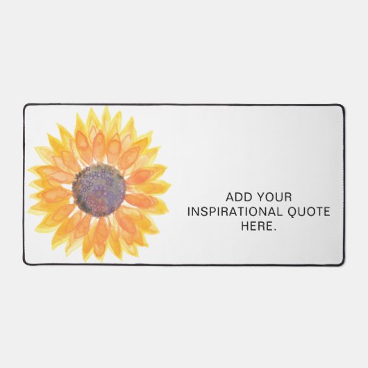 引用文感動的フローラの追加 デスクマット (正面)