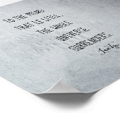 引用文感動的ポスターlao Tzu文字 ポスター (角)