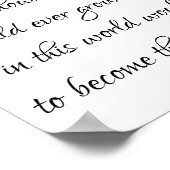 引用文感動的ヨガ瞑想ニューエイジポステ ポスター (角)