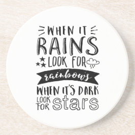 引用文感動的ルック・フォー・スターとレインボー コースター