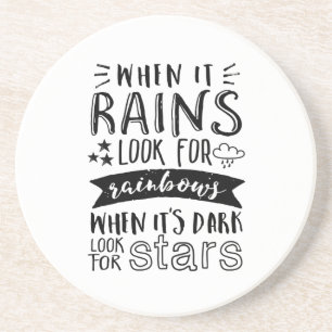 引用文感動的ルック・フォー・スターとレインボー コースター