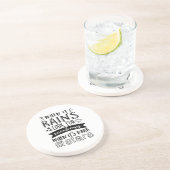 引用文感動的ルック・フォー・スターとレインボー コースター (側面)