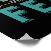 引用文感動的信仰を恐怖より大きくさせる ポスター (角)