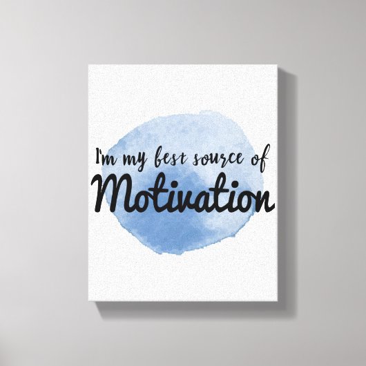 引用文感動的懸命 キャンバスプリント (正面)