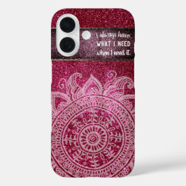 引用文感動的誘致の法則やる気を起こさせる iPhone 16ケース