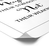 引用文感動的賛辞 |ポスター ポスター (角)