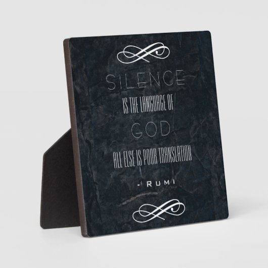 引用文感動的by瑠美の沈黙と神 フォトプラーク (正面)