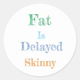 引用文日ステッカー ラウンドシール