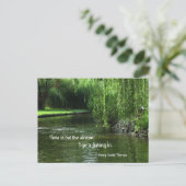 引用文時間と魚釣り。 ポストカード (スタンド正面)