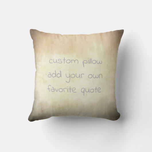 引用文枕の水彩を加え絵を描る クッション (裏面)