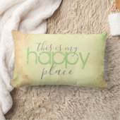 引用文枕私の幸せな場所自然アート ランバークッション (ブランケット)