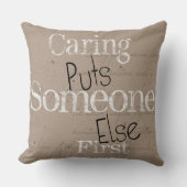 引用文気にことわざは誰かを第一にする クッション (正面)