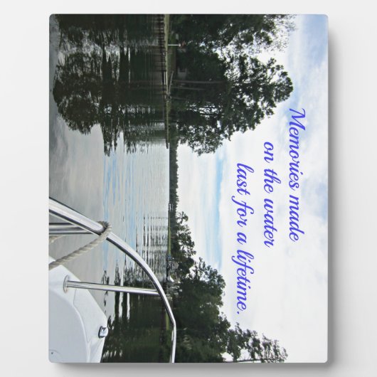 引用文水に費やされた時間。 フォトプラーク (正面)