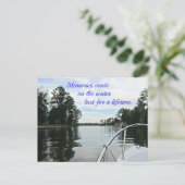 引用文水に費やされた時間。 ポストカード (スタンド正面)