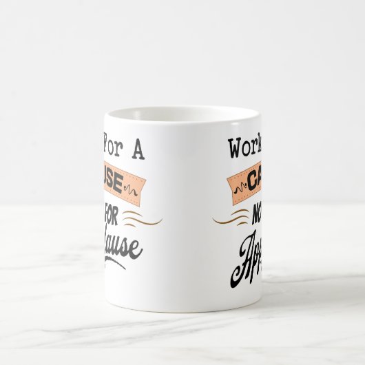 引用文深い 感動的 モーフィングマグカップ (中央)