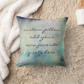 引用文用の枕を自分でカスタム追加 クッション (ブランケット)