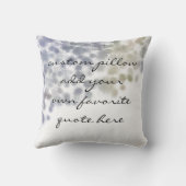 引用文用の枕を自分でカスタム追加 クッション (裏面)