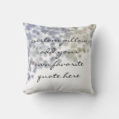 引用文用の枕を自分でカスタム追加 クッション (正面)