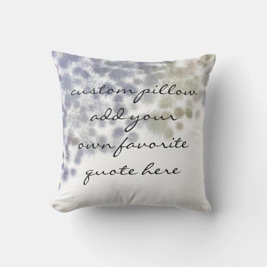 引用文用の枕を自分でカスタム追加 クッション (正面)