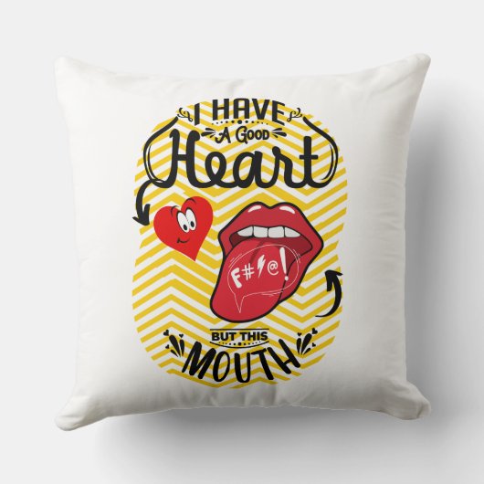 引用文皮肉 クッション (裏面)