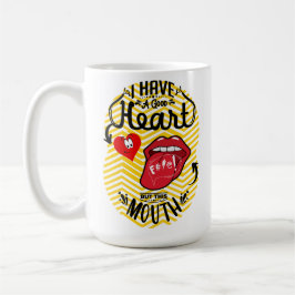 引用文皮肉 コーヒーマグカップ