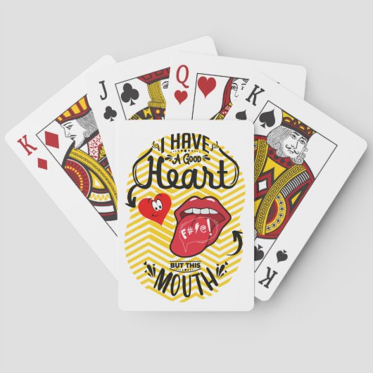 引用文皮肉 トランプ (裏面)