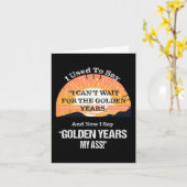 引用文老齢老人が老齢化 カード (黄色い花)