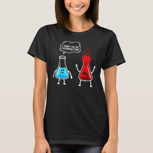引用文考えIあなたはカッコいいScience Tea Tシャツ (正面)