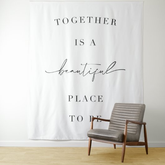 引用文背景バナ結婚ーのタペストリー タペストリー (インサイチュ)