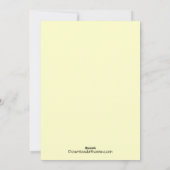 引用文記念日カード結婚の好き シーズンカード (裏面)