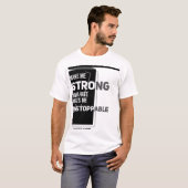 引用文選手のサッカー意欲 Tシャツ (正面フル)