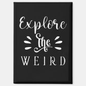 引用文風変わりタイポグラフィデザインの探索 マグネット (正面)