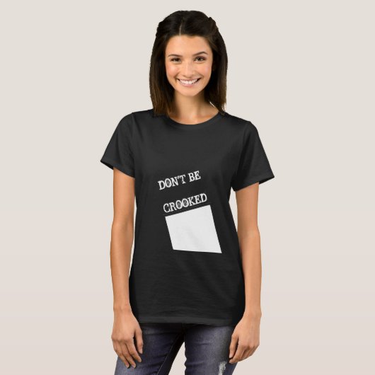 引用文黒人女性のTシャツを曲げてはいけない Tシャツ (正面フル)