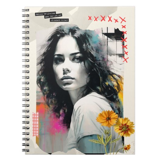 引用文：あなたの栄光の混乱を受け入れる ノートブック (正面)