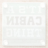 引用文|それは小屋の事です ガラスコースター (裏面)