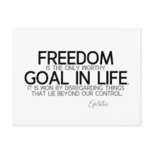 引用文：エピテトス：自由：価値のあるゴール