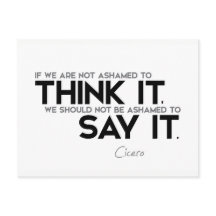 引用文：キケロ考え：言ってみろ