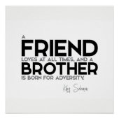 引用文：ソロモン王：友人は常に愛している ポスター (正面)