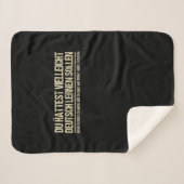 引用文 – ドイツ語おもしろい話者ドイツ語引用文 シェルパブランケット (正面(横))