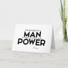 引用文：プラトン：人の単位、力 カード