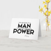 引用文:プラトン:人の単位、力 カード (黄色い花)