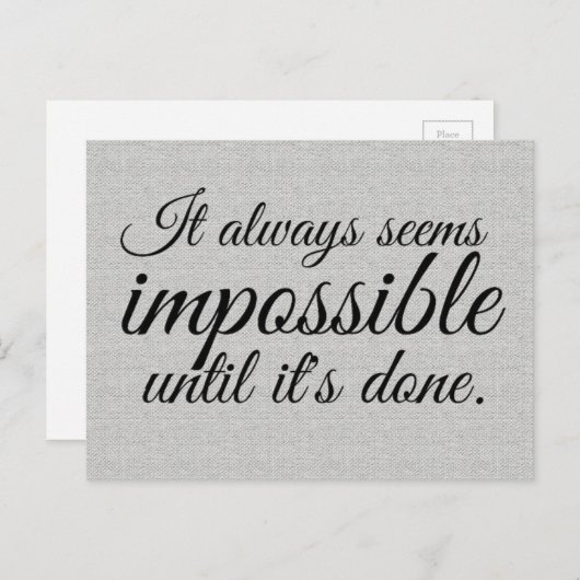 引用文 ポストカード (正面/裏面)