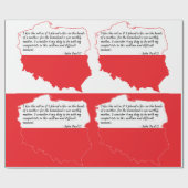 引用文 – ポープジョンポールII ラッピングペーパー (フラット)